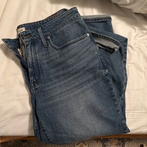 Madewell, High Rise Slim Boyjean, 14w